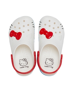 Сабо для маленьких детей Classic x Hello Kitty, белый Crocs