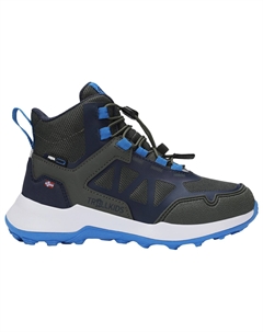 Ботинки для прогулки Kid's Oppland Hiker, цвет Ivy/Electric Blue/Navy Trollkids