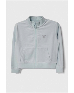 Детская велюровая толстовка, синий Guess