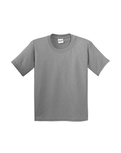 Мягкая футболка в стиле, серый Gildan