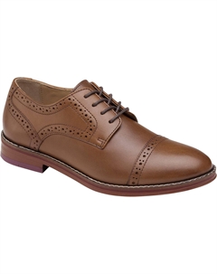 Оксфорды Conard Cap Toe, цвет Tan Full Grain Johnston & murphy