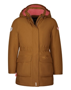 Пуховик Alesund, светло коричневый Trollkids