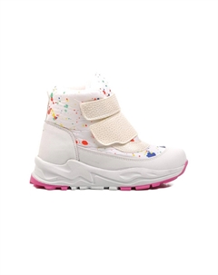 Fy223-P Белые зимние ботинки для девочек с флисовой подкладкой Ayakmod