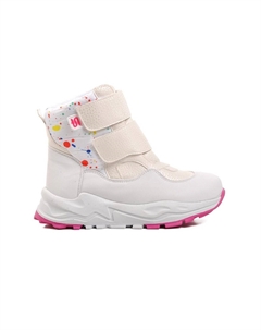 FY223-F Белые зимние ботинки для девочек с флисовой подкладкой Ayakmod