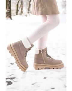 Туфли-лодочки 500 Days на молнии для девочек KİKO KİDS, темно-серый Kiko kids