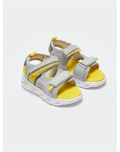 Сандалии на липучке для мальчиков, серый Lcw steps