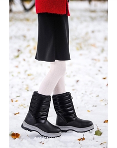 Зимние сапоги для девочек на молнии Arz 2325 KİKO KİDS, черный Kiko kids