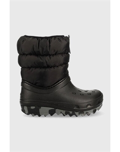 Детские зимние ботинки, черный Crocs