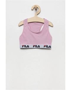 - Детский спортивный бюстгальтер, розовый Fila