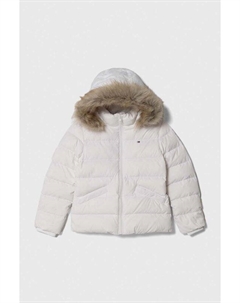 Пуховик, белый Tommy hilfiger
