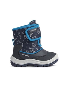 Детские зимние ботинки, темно-синий Geox