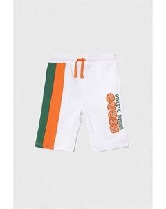 Детские хлопковые шорты, белый Guess