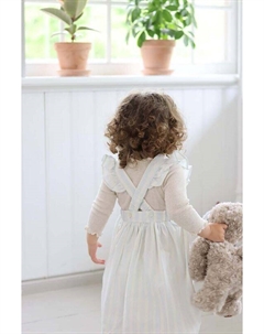 Это мое хлопковое детское платье 9028., серый That's mine