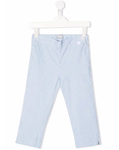 Брюки в клетку гингем, синий Il gufo