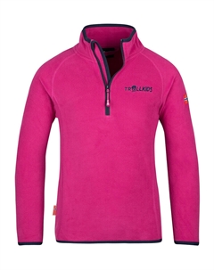 Флисовая куртка Fleecepullover Nordland, розовый Trollkids