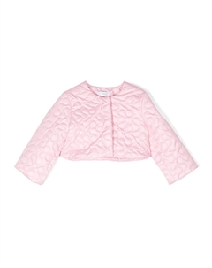 Стеганая куртка, розовый Monnalisa