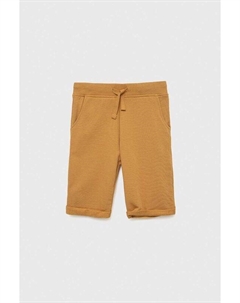 Детские хлопковые шорты, желтый Guess