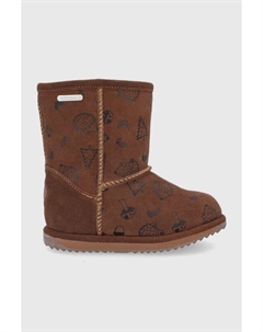 Детские замшевые зимние ботинки Woodland Brumby, коричневый Emu australia