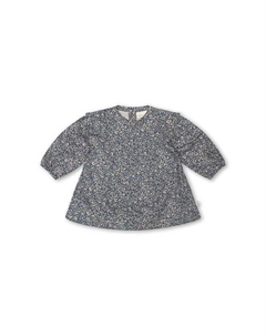 Это моя детская хлопковая блузка 24861., синий That's mine