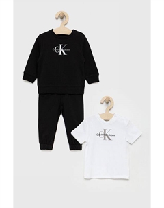 Детский комплект Jeans IN0IN00011.9BYY, черный Calvin klein