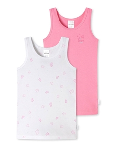 Майка, розовый/белый Schiesser