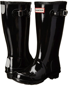 Резиновые сапоги Original Kids' Gloss Rain Boot , черный Hunter