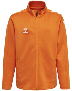 Спортивная толстовка на молнии Core Xk Poly, апельсин Hummel