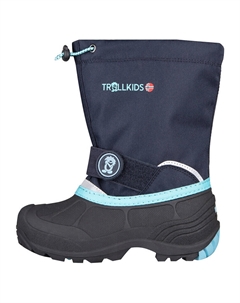 Ботинки Telemark Winter, цвет Dunkelblau/ Hellblau Trollkids