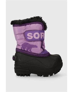 - Детские зимние ботинки Toddler Snow Commander, фиолетовый Sorel