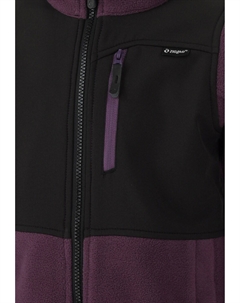 Флисовая жилетка Carson, фиолетовый Zigzag