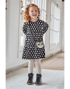 Майораль детское платье, черный Mayoral