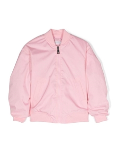 Бомбер со сборками, розовый Monnalisa