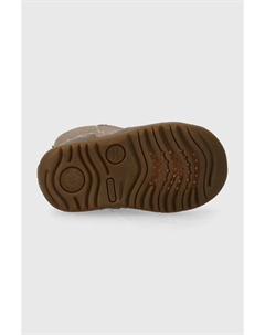 Детские кожаные ботинки, коричневый Geox