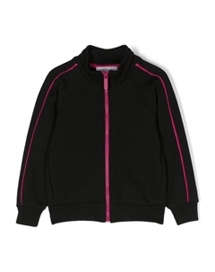 Куртка на молнии с графичным принтом, черный Monnalisa