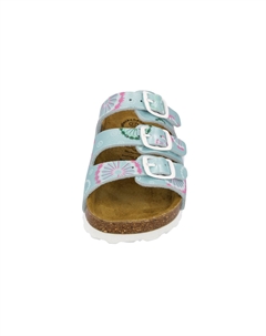 Мюли Pantolette Bioline Flower Kids, зеленый Lico