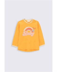 Детская толстовка с длинными рукавами, оранжевый Coccodrillo