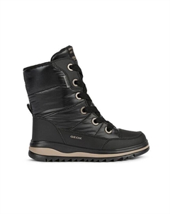 Детские зимние ботинки, черный Geox