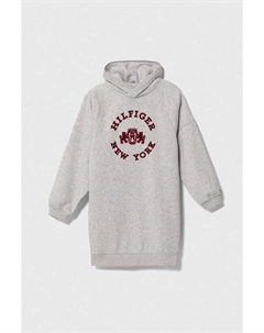 Детское платье, серый Tommy hilfiger