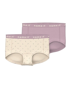 Трусы, кремовый/лиловый Name it