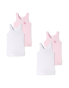 Майка, пастельно-розовый/светло-розовый/белый Schiesser