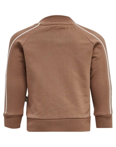 Толстовка на молнии, коричневый Hummel