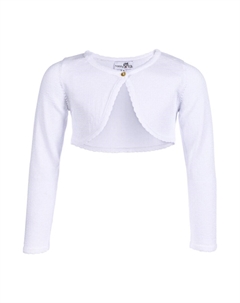 Вязаный кардиган, белый Happy girls