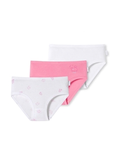 Трусы, розовый/белый Schiesser
