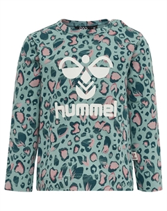 Рубашка Sonja, бензин/мятный Hummel