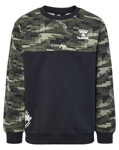 Спортивная толстовка FSK GO, пестрый зеленый Hummel