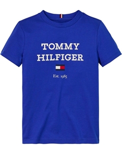 Рубашка, синий Tommy hilfiger