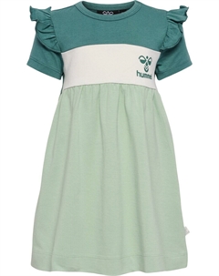 Платье Talya, пастельно-зеленый/темно-зеленый Hummel