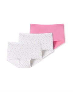 Трусы, светло-розовый/белый Schiesser