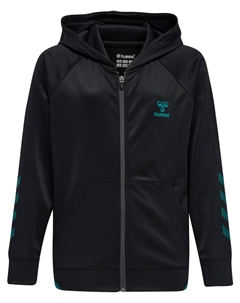 Спортивная толстовка на молнии, черный Hummel