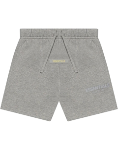 Детские спортивные шорты, цвет Dark Heather Oatmeal Fear of god essentials